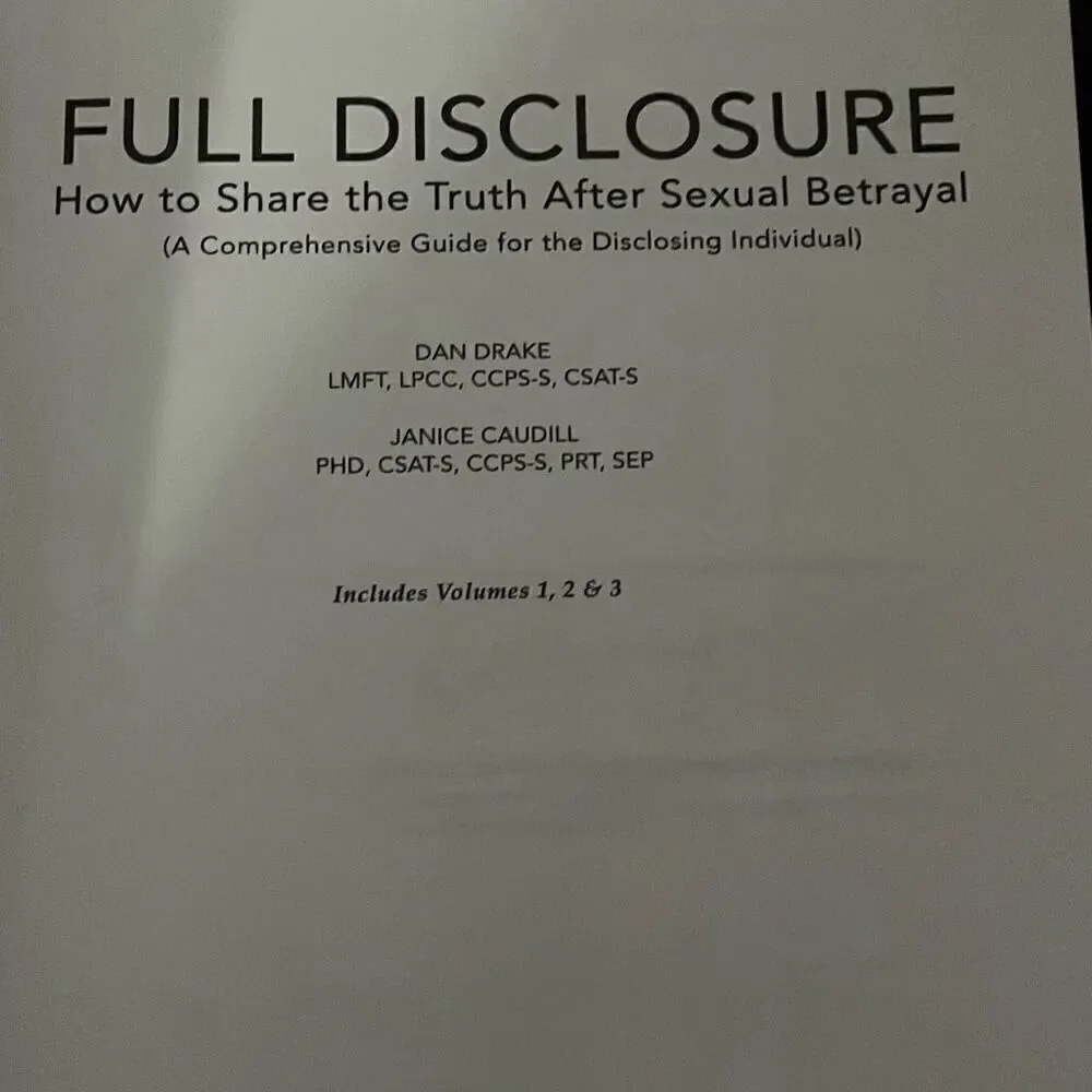 NEW Full Disclosure Workbook - Picture 4 of 10